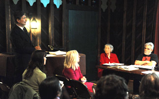 Dr Derek Kerr presents evidence of the Laguna Honda Gift Fund misuses