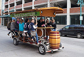 Beer wagon