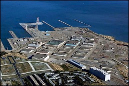 aerial view crisp road