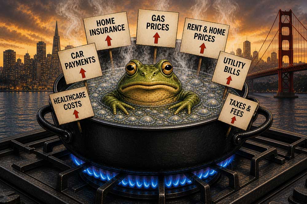 A slow boil: Rising costs are heating up life in the once-Golden State